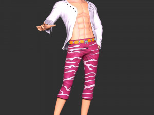 One Piece - Donquixote Doflamingo 3D Print Model