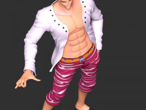 One Piece - Donquixote Doflamingo 3D Print Model