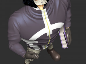 One Piece - Bartholomew Kuma Model Cetak 3D