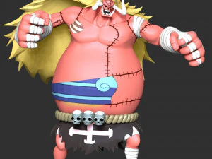 One Piece - Oars 3D Print Model