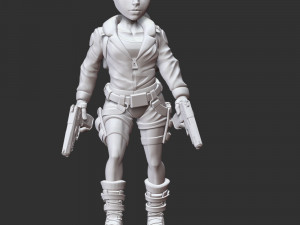 Lara Bomber Jacket 3D Baskı Modeli
