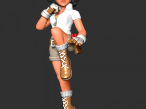 Anaya - Tomb Raider Reloaded 3D 打印模型