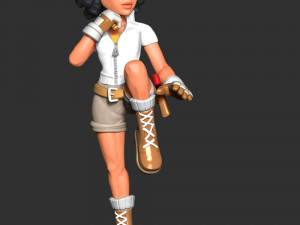 Anaya - Tomb Raider Reloaded 3D 打印模型