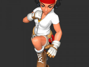Anaya - Tomb Raider Reloaded 3D 打印模型