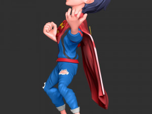 Super Boy Fan Art 3D Print Model