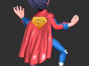 Super Boy Fan Art 3D Print Model