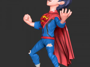 Super Boy Fan Art 3D Print Model
