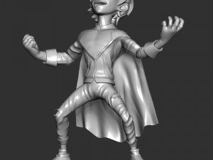 Super Boy Fan Art 3D Print Model