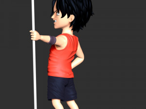 One Piece - Kid Ace 3D 打印模型