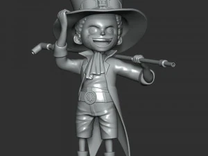 One Piece - Kid Sabo 3D Print Model