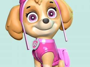 Skye - Paw Patrol 3D Print Model