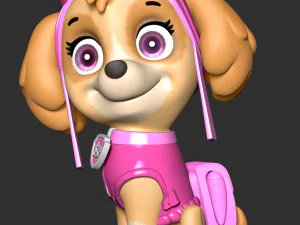 Skye - Paw Patrol 3D Print Model