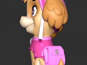 Skye - Paw Patrol 3D 打印模型