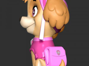 Skye - Paw Patrol 3D Print Model