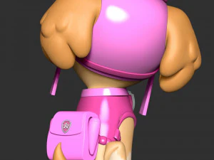 Skye - Paw Patrol 3D Print Model
