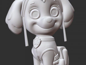Skye - Paw Patrol 3D Print Model