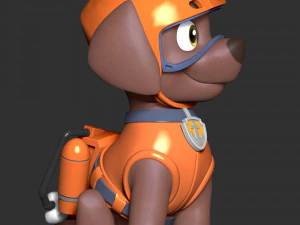 Зума - Щенячий патруль 3D Принт Модель