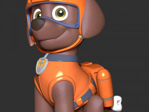 Zuma - Paw Patrol 3D Print Model