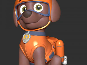 Zuma - Paw Patrol 3D Print Model