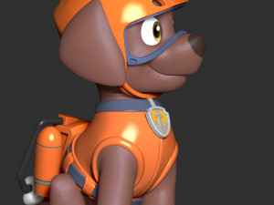 Zuma - Paw Patrol 3D Принт Модель