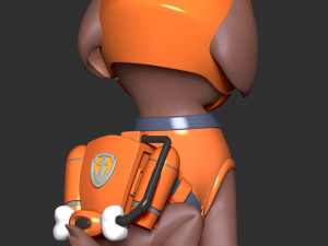 Zuma - Paw Patrol 3D Принт Модель