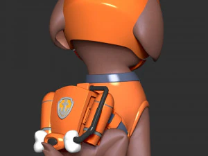 Zuma - Paw Patrol 3D Print Model