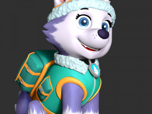 Everest - Paw Patrol 3D Baskı Modeli