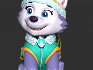 Everest - Paw Patrol 3D Baskı Modeli