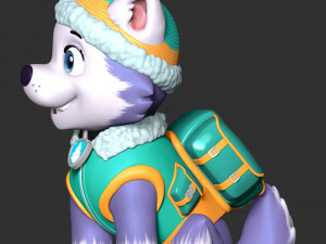 Everest - Paw Patrol 3D Baskı Modeli