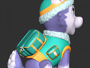 Everest - Paw Patrol 3D Baskı Modeli