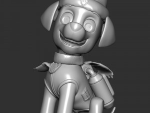 Marshall Christmas - Paw Patrol Model Cetak 3D