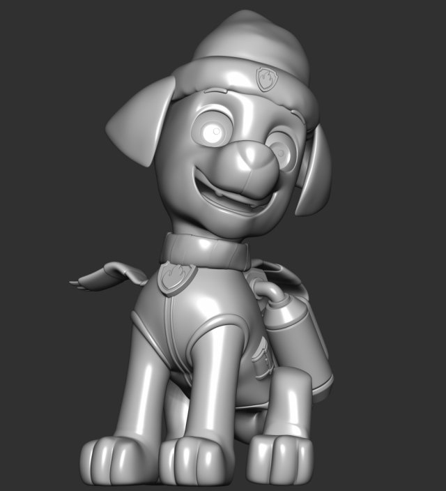 Marshall Christmas - Paw Patrol 3D Print Model