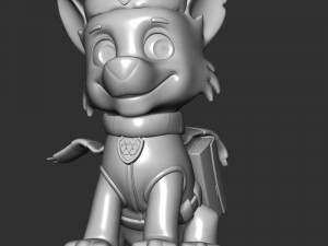 Rocky Christmas - Paw Patrol Modelo de Impressão 3D