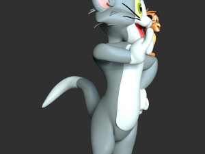 Tom - Jerry Fan Art 3D 打印模型