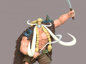 One Piece - Jack 3D Print Model