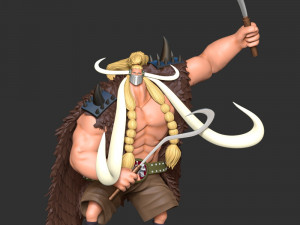 One Piece - Jack 3D 프린트 모델