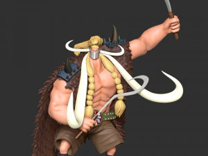 One Piece - Jack 3D Print Model