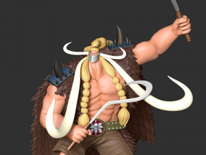One Piece - Jack 3D 프린트 모델