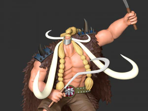 One Piece - Jack 3D Print Model