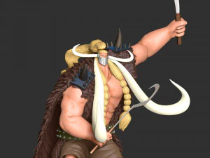 One Piece - Jack 3D Print Model