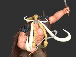 One Piece - Jack 3D 프린트 모델