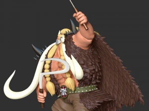 One Piece - Jack 3D Print Model