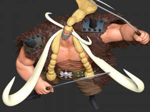 One Piece - Jack 3D Print Model