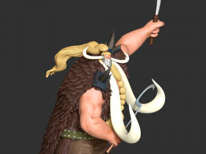 One Piece - Jack 3D Print Model