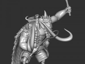 One Piece - Jack 3D Print Model