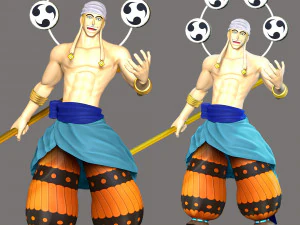 Enel - One Piece 3D Принт Модель