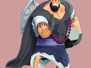 Арудж - One Piece 3D Принт Модель