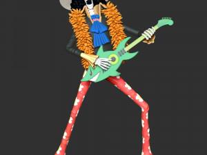 Brook - One Piece 3D प्रिंट मॉडल