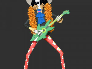 Brook - One Piece 3D प्रिंट मॉडल