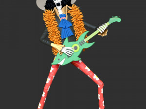 Brook - One Piece 3D प्रिंट मॉडल